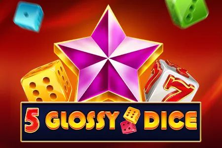 5 Glossy Dice